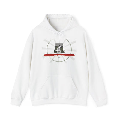 Born To Protect Belgian Malinois Hoodie | Maligator Dog Lover Gift