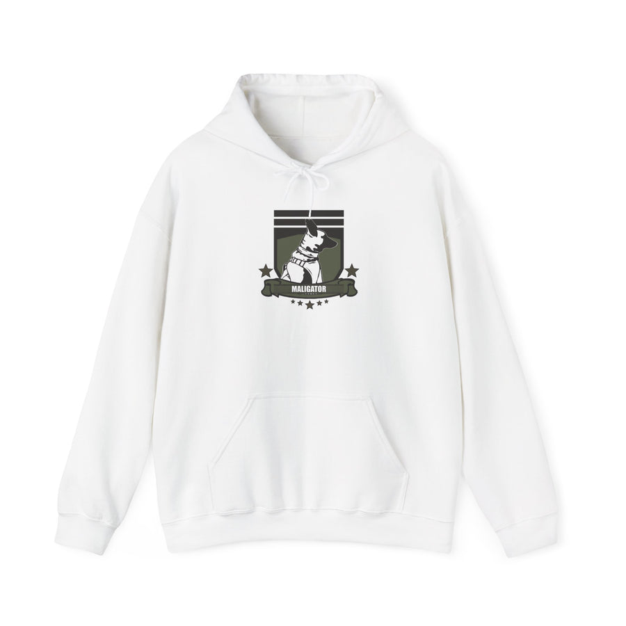 I Love My Maligator Belgian Malinois Hoodie | Maligator K9 Handler Gift