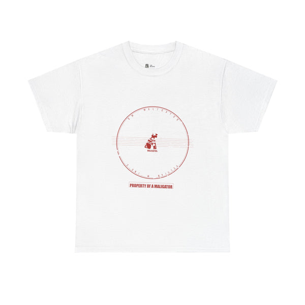 Property Of A Maligator Belgian Malinois T-Shirt | Maligator Dog Dad Gift