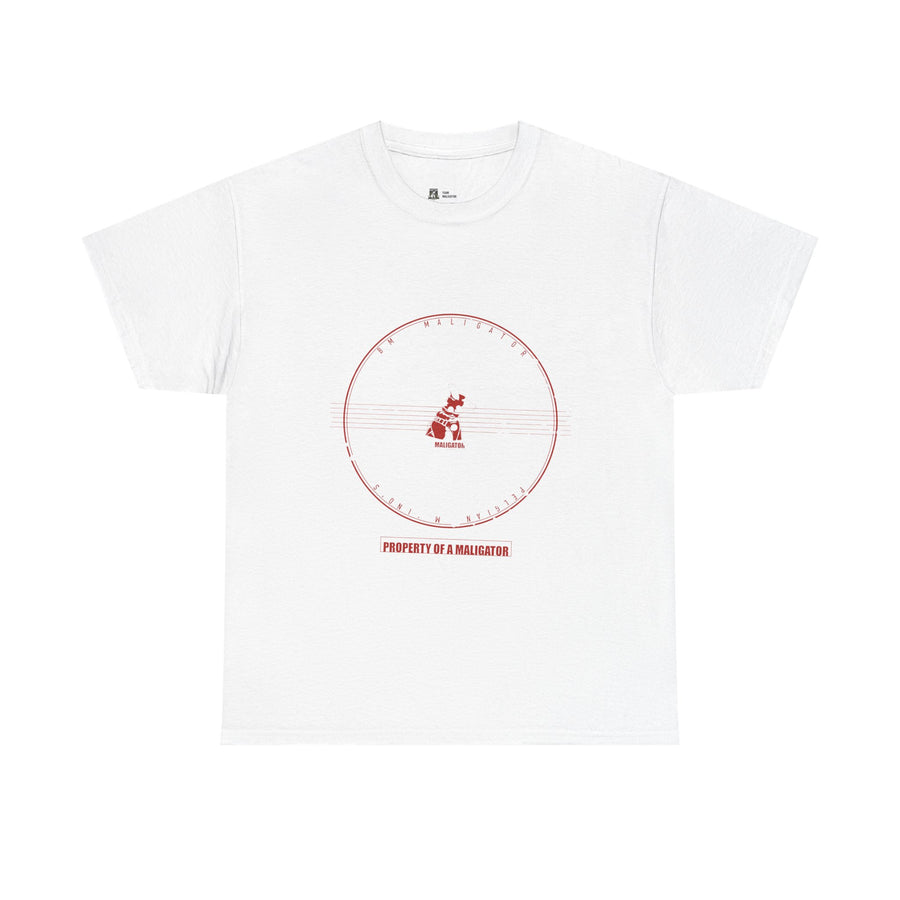 Property Of A Maligator Belgian Malinois T-Shirt | Maligator Dog Dad Gift