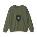 Caution: Maligator Inside Belgian Malinois Sweatshirt | Maligator Dog Dad Gift - Image 5