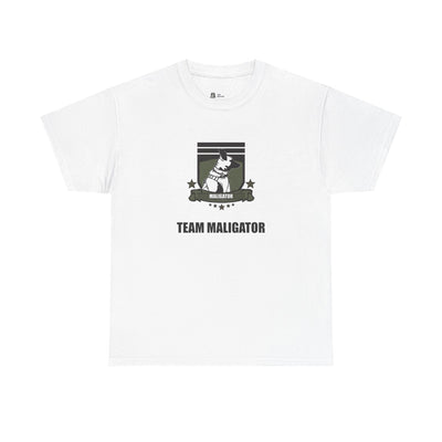 Team Maligator T-Shirt Belgian Malinois T-Shirt | Maligator Dog Owner Present