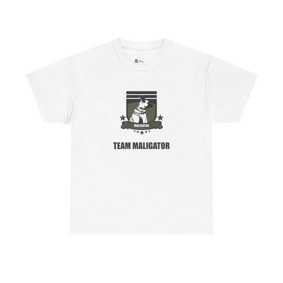 Team Maligator T-Shirt Belgian Malinois T-Shirt | Maligator Dog Owner Present
