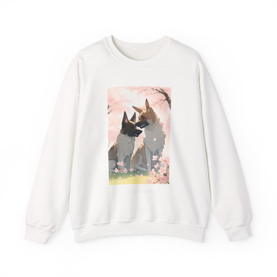 I Love My Maligator Belgian Malinois Sweatshirt | Maligator Dog Lover Gift