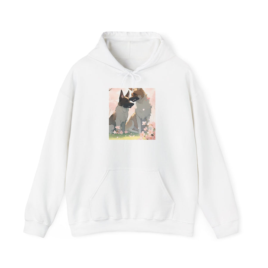 I Love My Maligator Belgian Malinois Hoodie | Maligator Dog Dad Gift