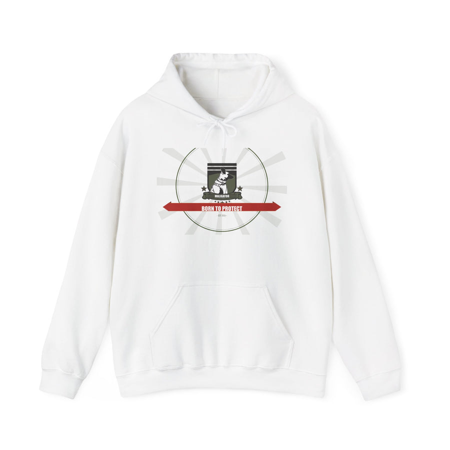 Born To Protect Belgian Malinois Hoodie | Maligator Dog Lover Gift