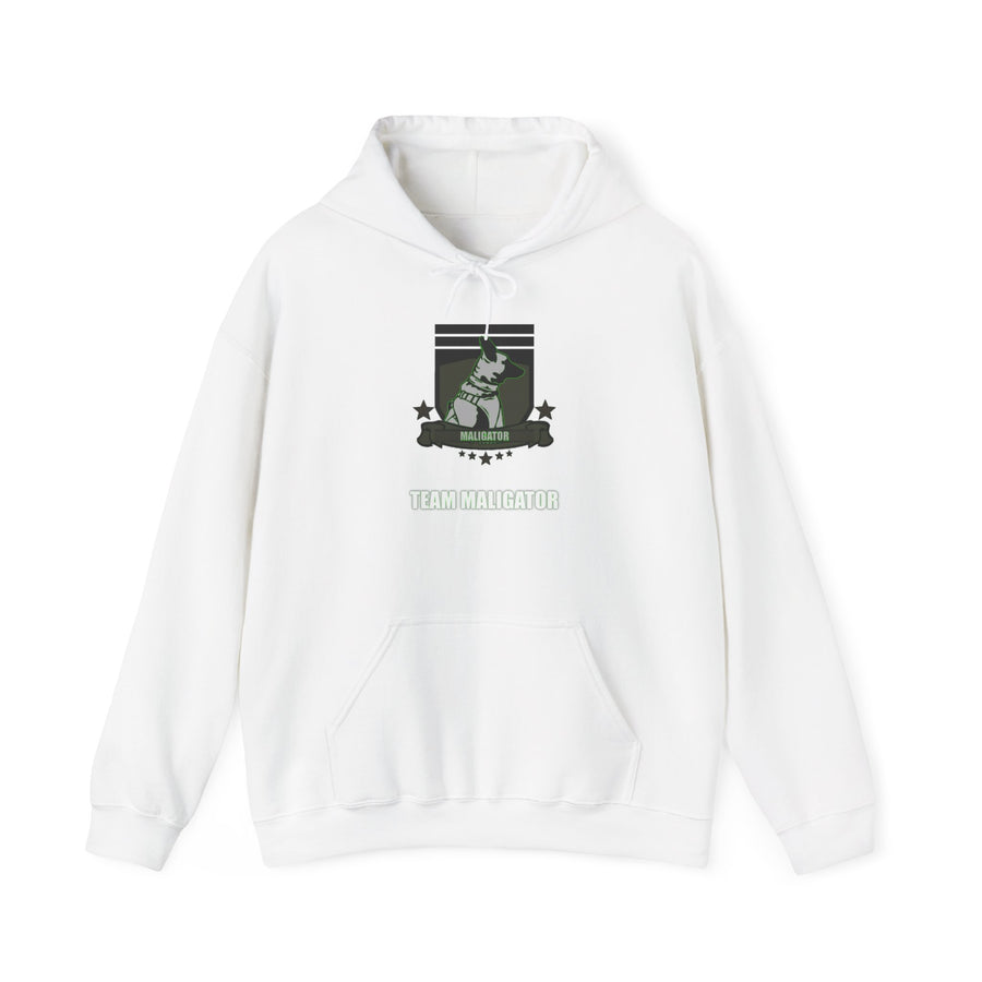 Team Maligator Belgian Malinois Hoodie | Maligator Dog Mom Gift